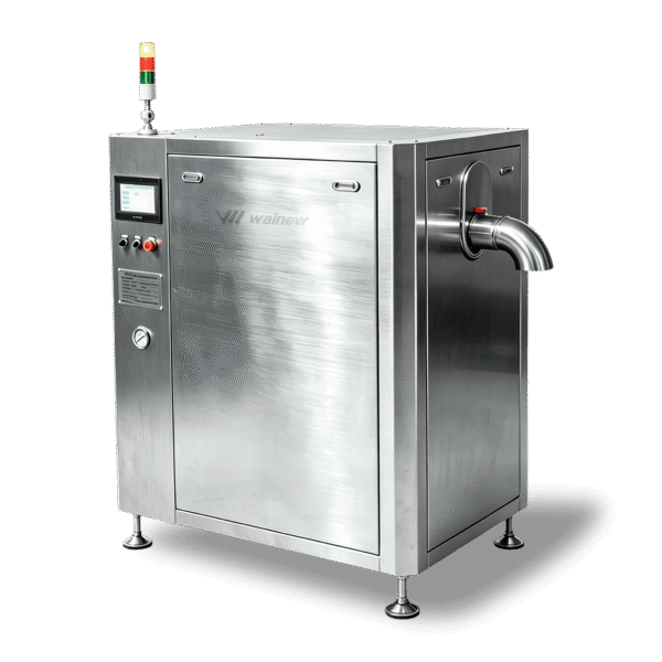 PM100 Dry Ice Pelletizer 3D Photo with Wainew Logo