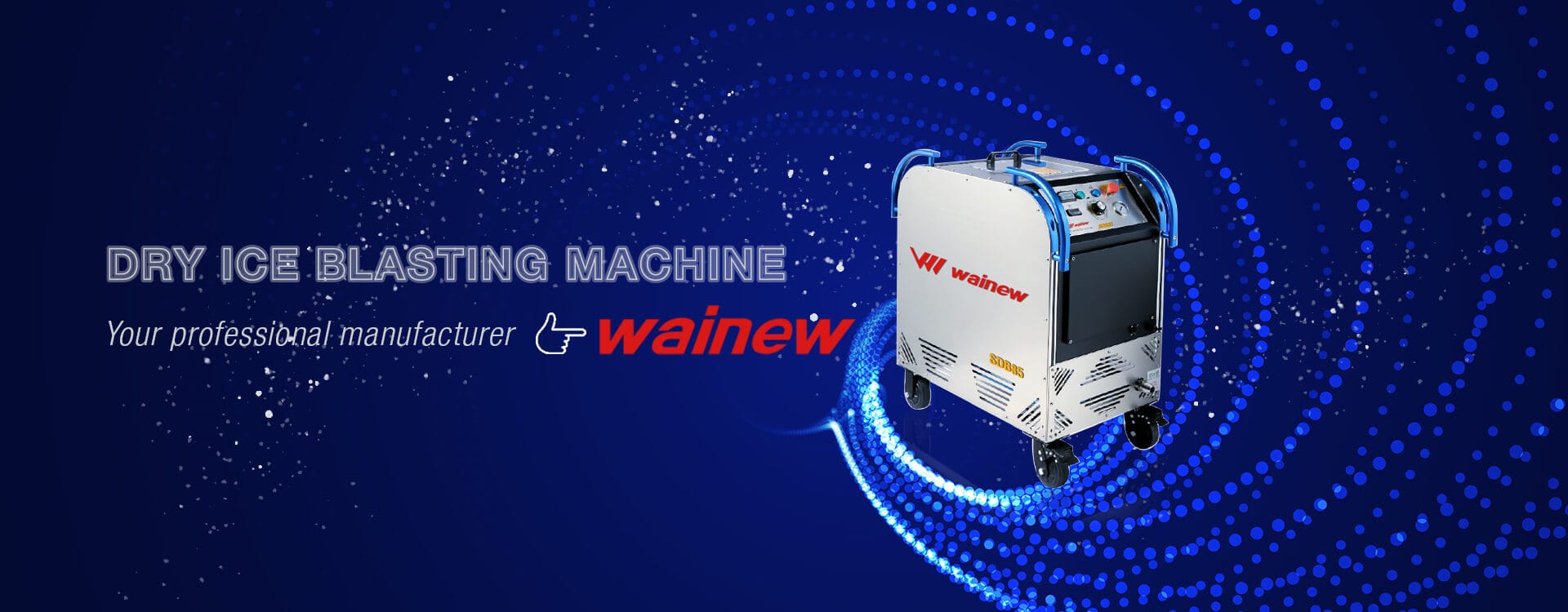 Dry Ice Blasting Machine Banner Dry Ice Blasting Machine Banner